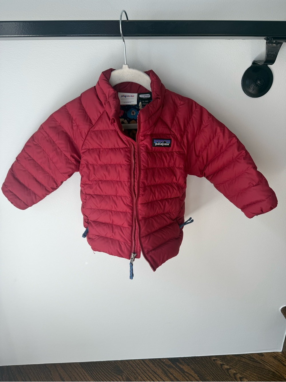 Patagonia Kids Red Puffy Down Jacket